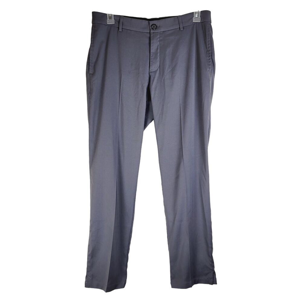 Nike Dri-Fit grey golf pants 34x30 Active Athletic Performance Resort Preppy